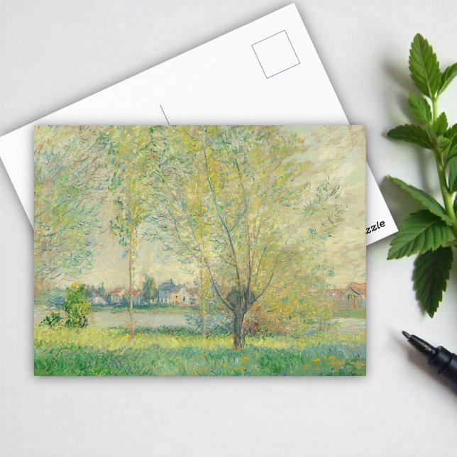 The Willows by Claude Monet Postcard (Creator Uploaded)