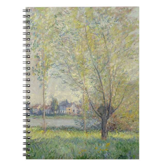 The Willows Claude Monet 1880 Notebook (Front)