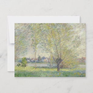 The Willows Claude Monet 1880 Postcard