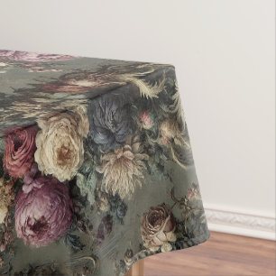The Wilted Vigil – Gothic Large Print Tablecloth