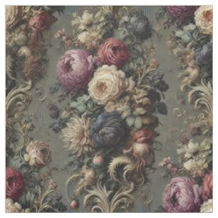 The Wilted Vigil – Gothic Statement Tile Fabric