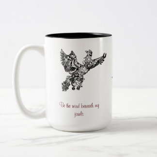 The wind beneath my bulldog jowls Mug