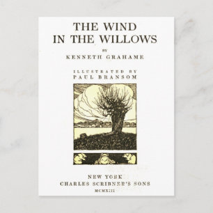 The Wind in the Willows Postcard