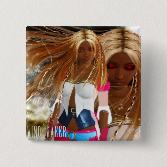 The Wind Waker: Alternate 15 Cm Square Badge (Front)