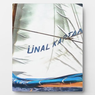 The Windblown Sails Of Unal Kaptan Acrylic Art Plaque