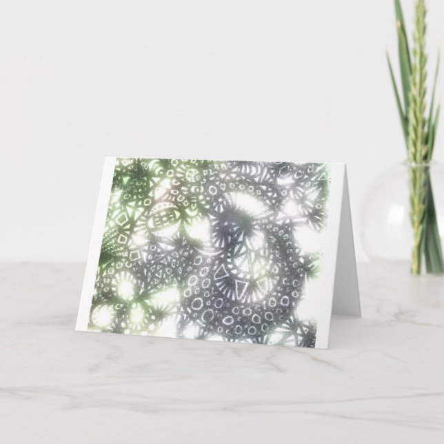 The Winding Worm A3 Card (Front)