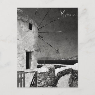 The windmills of Mykonos 3 - Postcard