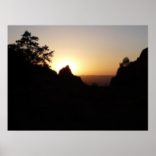 The Window at Sunset-Big Bend National Park Poster