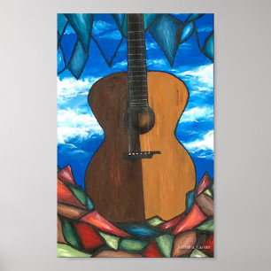 The Window to Guitar Poster