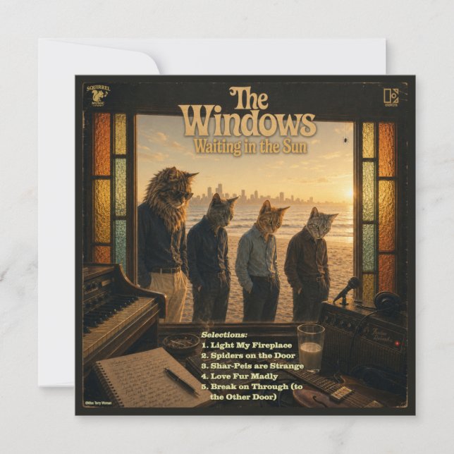 The Windows Album: a Parody Card (Front)