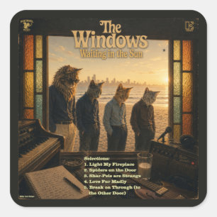 The Windows Album: a Parody Square Sticker
