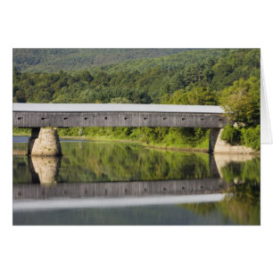 The Windsor-Cornish Covered Bridge spans the