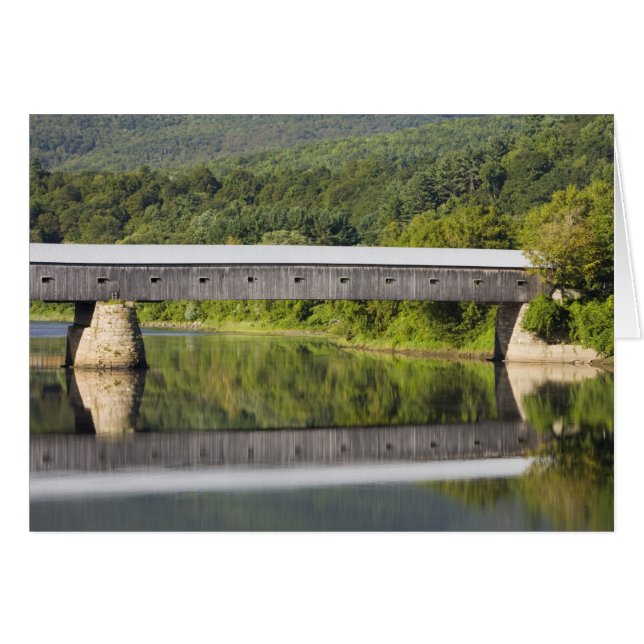 The Windsor-Cornish Covered Bridge spans the (Front Horizontal)