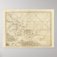 The Windward Passage with several passages