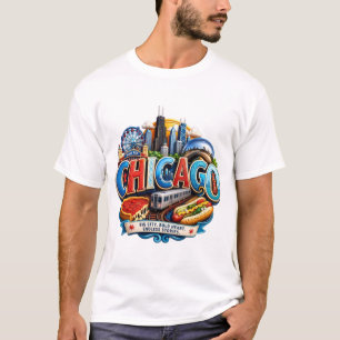 THE WINDY CITY CHICAGO T-Shirt