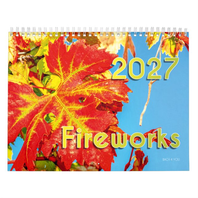 The Wine Calendar - Fireworks (Cover)