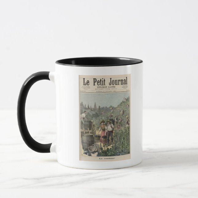 The Wine Harvest Mug (Left)