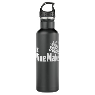 The Wine Maker Vinyard Winery wine making Grapes W 710 Ml Water Bottle