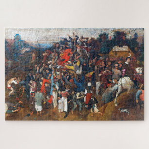 The Wine of Saint Martin's Day, Pieter Bruegel Jigsaw Puzzle