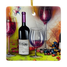 The Wine Tasting Colorful Personalized