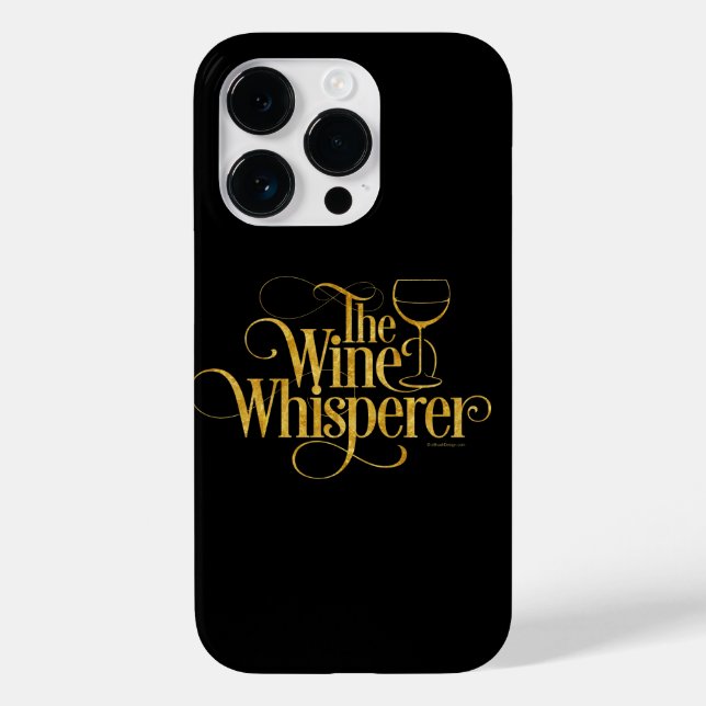The Wine Whisperer Case-Mate iPhone Case (Back)