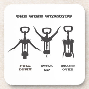 The Wine Workout Coaster