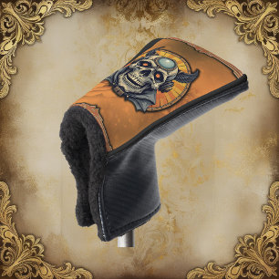 The winged skull. golf head cover