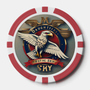 "The Winged Women" Poker Chips