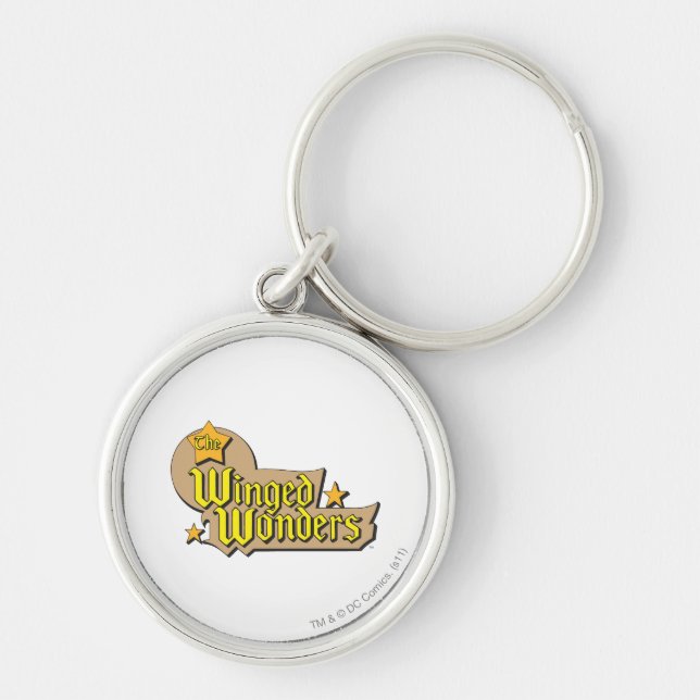 The Winged Wonders Logo Key Ring (Front)