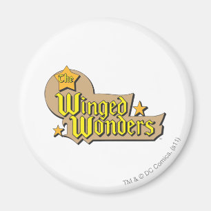 The Winged Wonders Logo Magnet