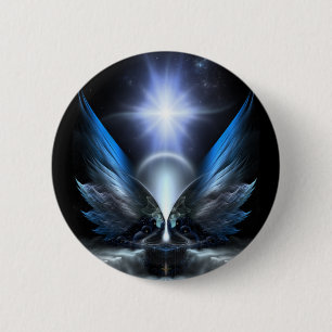 The Wings Of Anthropolis 6 Cm Round Badge