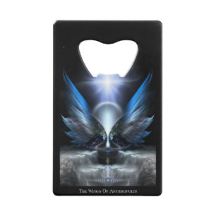 The Wings Of Anthropolis Credit Card Bottle Opener