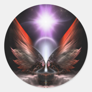 The Wings Of Anthropolis HC Classic Round Sticker