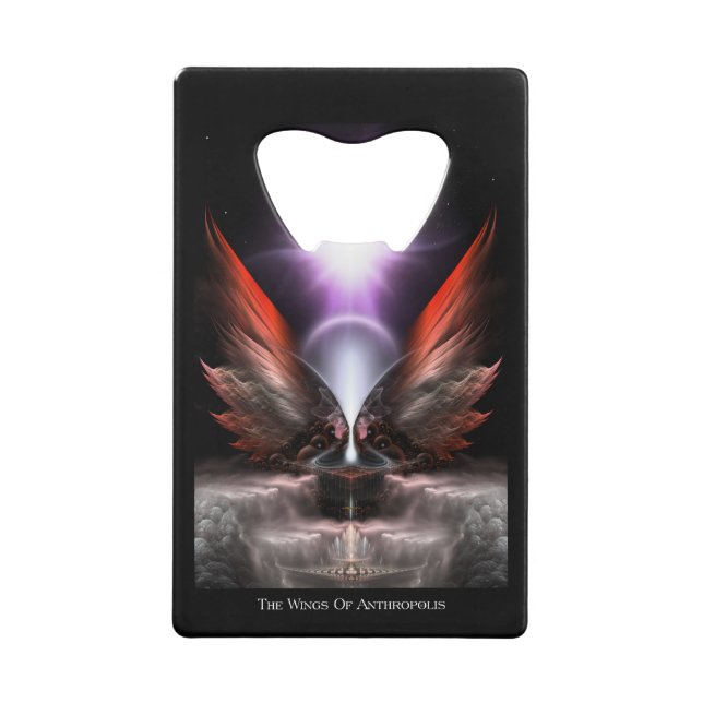 The Wings Of Anthropolis HC Credit Card Bottle Ope (Front)