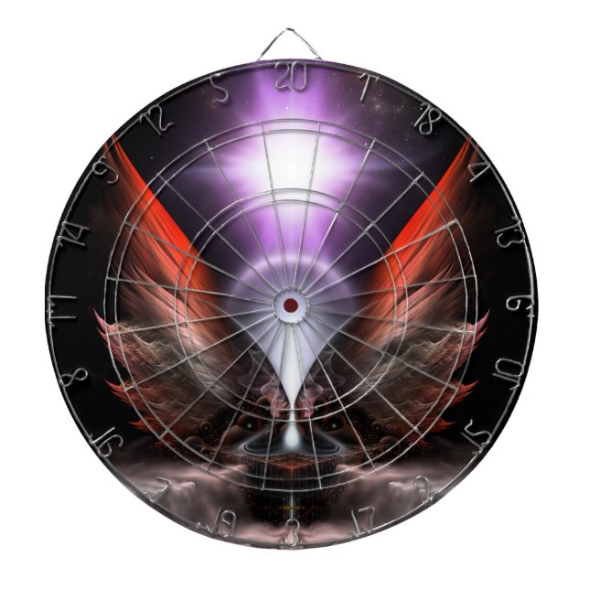 The Wings Of Anthropolis HC Dartboard (Front)