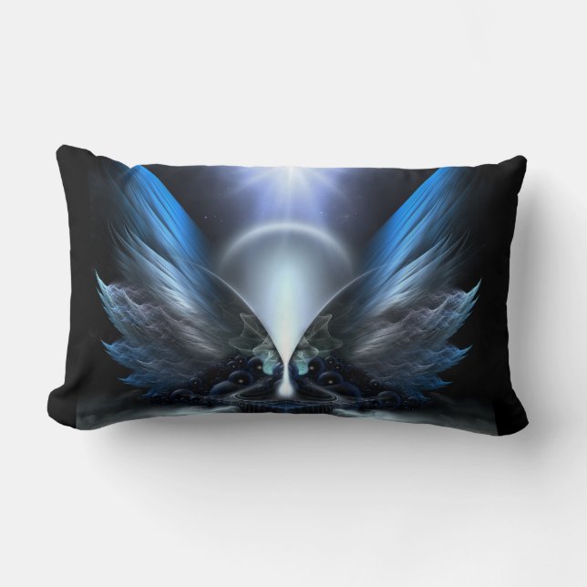 The Wings Of Anthropolis Lumbar Pillow (Front)