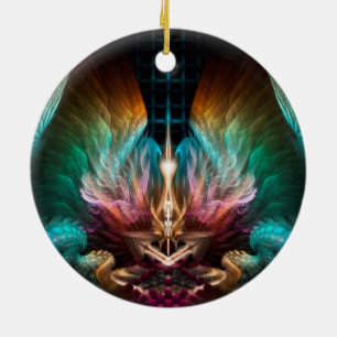 The Wings Of Artillian Ceramic Ornament