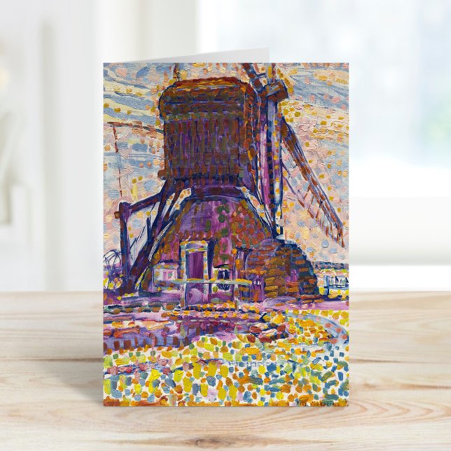 The Winkel Mill | Piet Mondrian Card (Creator Uploaded)