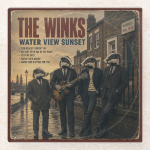 The Winks Album: a Parody Glass Coaster