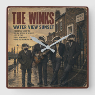 The Winks Album: a Parody Square Wall Clock