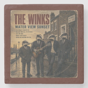 The Winks Album: a Parody Stone Coaster