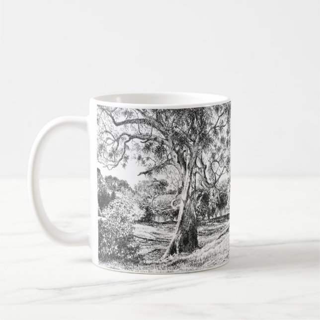 The Winnie the Pooh Tree - Coffee Mug (Left)