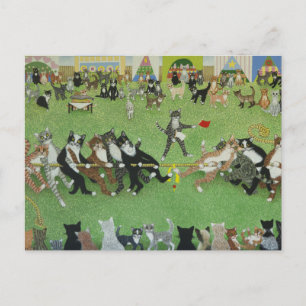 The Winning Team Postcard