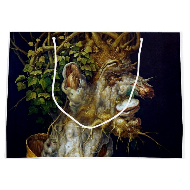 The Winter, Arcimboldo Large Gift Bag (Front)