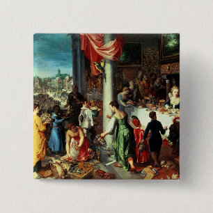 The Winter Feast, Gathering at the Bavarian State 15 Cm Square Badge