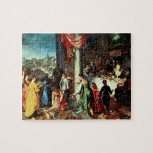The Winter Feast, Gathering at the Bavarian State Jigsaw Puzzle
