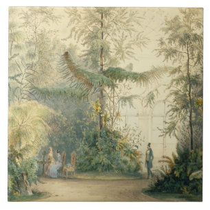 The Winter Garden of the Hofburg Palace, Vienna, 1 Ceramic Tile