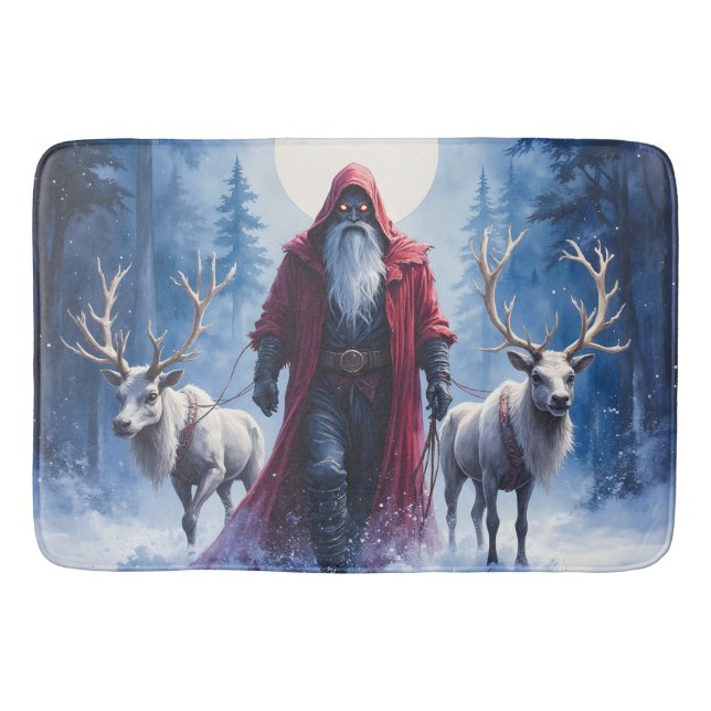 The Winter King Arrives.  Bath Mat (Front)