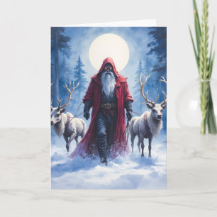 The Winter King Arrives. Holiday Card