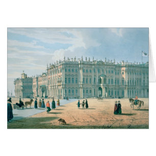The Winter Palace as seen from Palace Passage